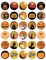 30 x Halloweeen Themed Edible Cupcake Toppers | Uncut on Wafer Sheet- Qty 30-1.5” each